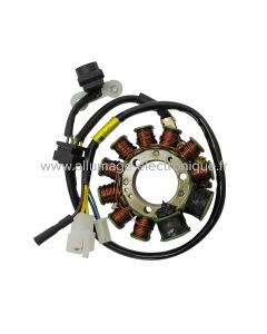 Stator alternateur KYMCO B&W 125 EURO2 125 (2003-2004) - Marque : HYP - Référence d'origine : 128947