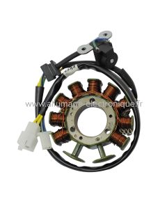 Stator alternateur KYMCO DINK CLASSIC 200 (2004-2004) - Marque : HYP - Référence d'origine : 128039