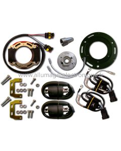 Kit allumage à rotor interne pour Suzuki GT250 Hustler X7E (1973-1981), T250 Hustler X6 (1969-1972), T350 Rebel (1969-1972), T500 Cobra / Titan (1968-1975) - 068k172