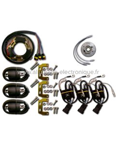 Kit compétition Suzuki GT550 Indy, GT750 Le Mans (1972-1977)  montage à droite - 068K138