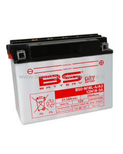 Batterie BS B50-N18L-A/A2 12N18-3