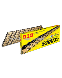 CHAÎNE DID 520 VX3 GOLD ZB 112