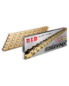 CHAÎNE DID 520 ZVM-X GOLD ZB 116