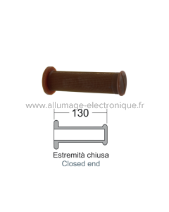 DOMINO Poignées Daytona caoutchouc