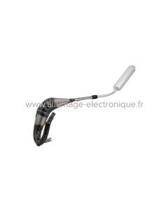 Pot d’échappement soudé Evok Iron Pipe avec silencieux Shorty en Aluminium et Inox pour Beta RR EN-SM 50 22-25