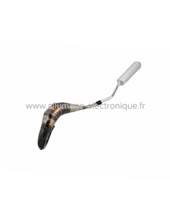 Pot d’échappement soudé Evok Iron Pipe avec silencieux Shorty en Aluminium et Inox  pour CPI SM 50 08-13