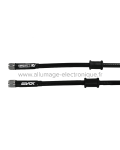 DURITE DE FREIN 430 MM - ÉCROUS PIVOTANTS 1/8 BSP - NOIR