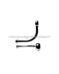 BANJO M10 EXTRA LONG 90°, CHROMÉ