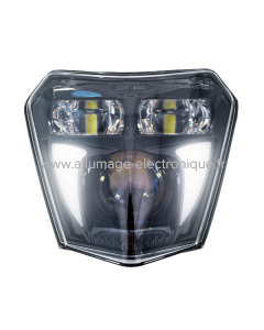 Phare avant complet Evok Iron Led pour KTM 125-690 EXC-SM-SMR-SX-XC