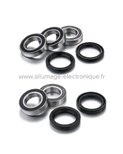Kit de roulements de roue avant et arrière Factory Links pour KAWASAKI KXF 250-450