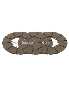 Disques d’embrayage standard Vespa 125 VM1-2T / VU1T / VN1T/Ape B AB1-4T FERODO FCD0722 19409 