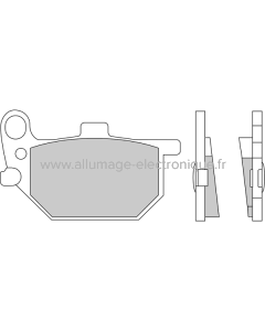 Ferodo Plaquettes de Frein Platine Route FDB184P