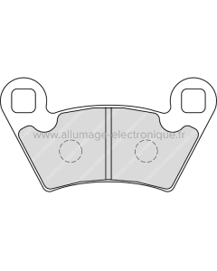 Plaquettes de frein Ferodo tout-terrain FDB2236SG