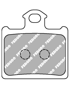 Plaquettes de frein Ferodo tout-terrain FDB2257SG