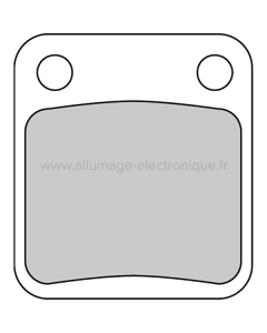 Ferodo Plaquettes de Frein Platine Route FDB250P