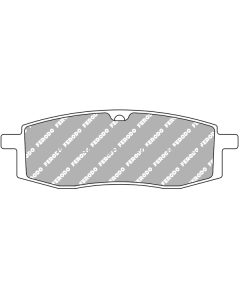 Ferodo Plaquettes de Frein Platine Route FDB411P