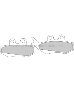 Ferodo Plaquettes de Frein Platine Route FDB677P