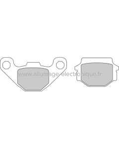 Ferodo Plaquettes de Frein Platine Route FDB731P