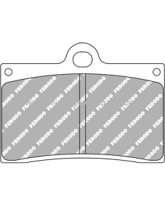 Ferodo Plaquettes de Frein Platine Route FRP408P