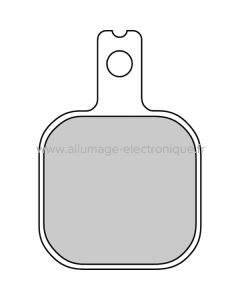 Ferodo Plaquettes de Frein Platine Route FRP415P