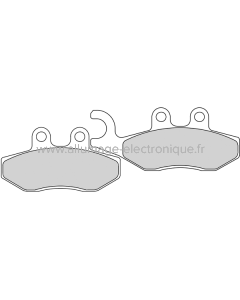 Ferodo Plaquettes de Frein Sinter Grip Maxi Scooter FDB2142SM