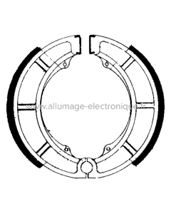 Mâchoires de frein FERODO FSB784