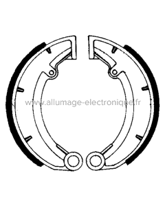 Mâchoires de frein FERODO FSB823
