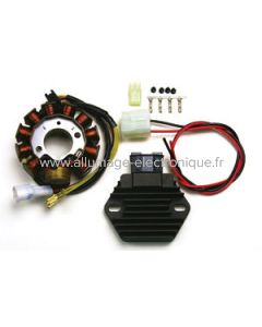 Alternateur + régulateur 250 watts KTM 400EXC, 400SX, 450SX, 525EXC, 525MXC - G145 + RR58