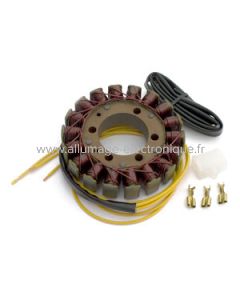 Stator Alternateur Honda CBR400RR (1988-1989), VF400F (1983), CBR500F (1987-1991), VF500C V30 Magna (1984-1985), VF500F Interceptor (1984-1986), CBR600F (1987-1990) G74