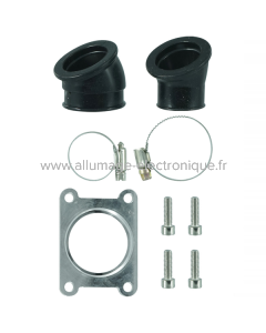 Pipe d'admission RMS Minarelli Am6 24/32 mm