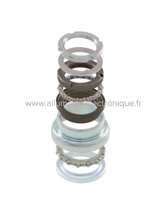 Jeu complet de roulements de direction RMS Piaggio Mp3/Gilera Fuoco 500cc