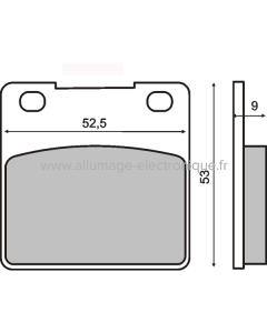 Plaquettes de Frein Frittée Sinter-Tech Suzuki Badit