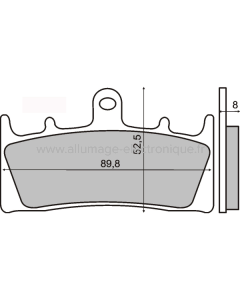 Plaquettes de frein frittées Sinter-Tech Suzuki GSX 1400cc