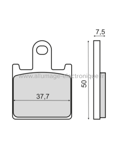 Plaquettes de Frein Frittée Sinter-Tech Kawasaki Z1000