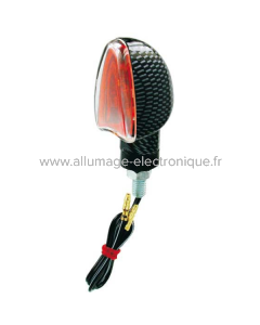 Clignotants de couple RMS look carbone