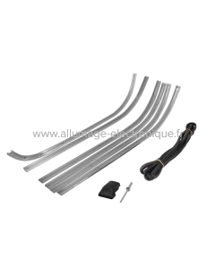 Kit de glissières RMS Classic Floor Piaggio Vespa Px 125-150-200cc 610231M