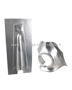 Masque Lamé 3 vis Emblème hexagonal Vespa 50 N-L-R-S-Special-90 R-125 Printemps -ET3