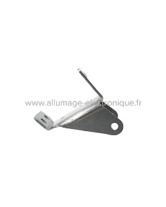 Support d'amortisseur arrière pour Vespa V1-15T-V30-33T-VM-VN1T-VU-Hoffmann ABC-ACMA 6281 - 16996