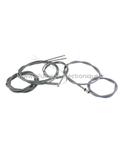 Kit câbles de transmission RMS Classic téflon Piaggio Vespa Px 1 série 125-150-200cc