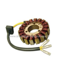 Stator Alternateur Kawasaki ZL900, ZL1000 Eliminator, Z1000J/LTD/R, Z1000 Injection, GPZ1100 Unitrak, Z1100/GP/LTD/R/ST, ZG1200 Voyager*, Z1300 Injection - G03