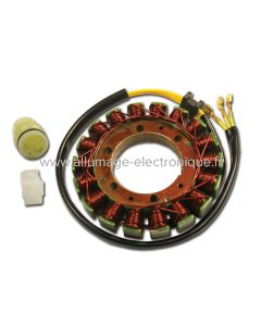 Stator alternateur Kawasaki ZX6R, ZX600, Ninja (ZX-6R) (2000-2002), ZZ-R600 (ZX600) (2005-2008), ZX636 Ninja (ZX-6R) (2002) - G29