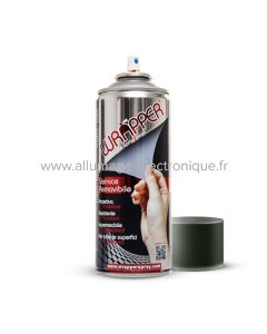 Wrapper Peinture Aérosol Aérosol Vert Foncé 400ml